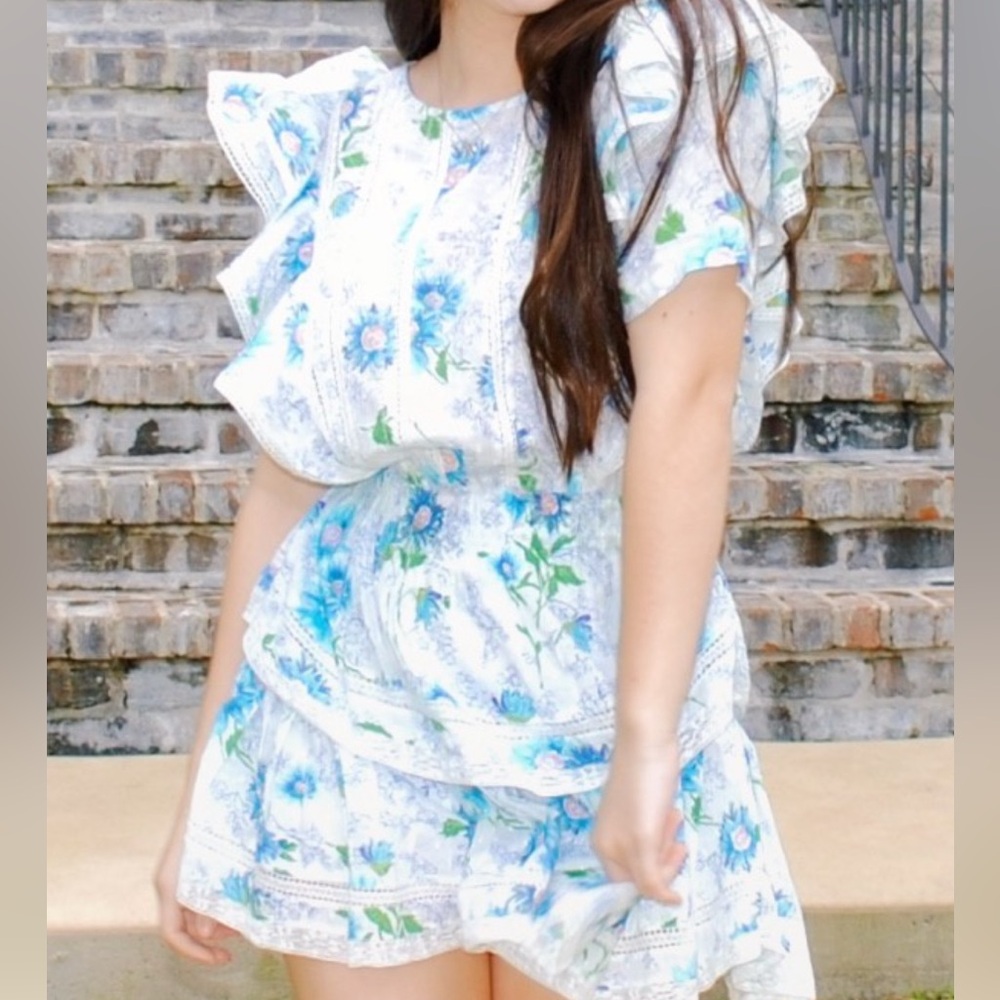 Loveshackfancy Floral Ruffle Dress - Picture 2 of 2